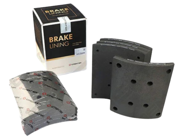 Rear Brake Lining - 8 holes (Shacman)(Createk)
